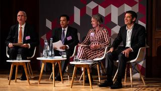 A group of panellists.